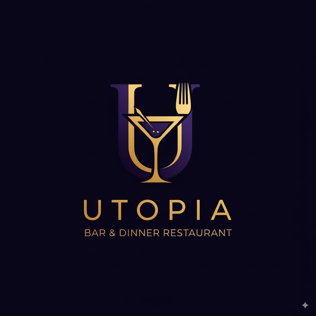 Utopia Bar & Dinner Logo